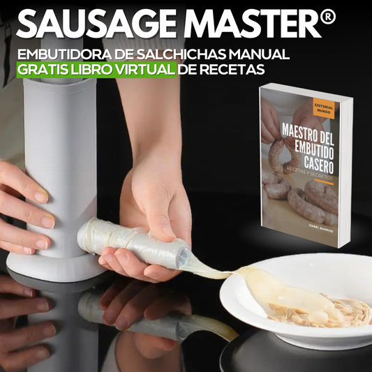 SausageMaster: Embutidora de Salchichas + Ebook Gratis