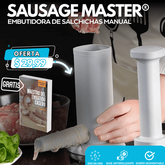 SausageMaster2: Embutidora de Salchichas Manual