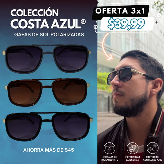 Colección Costa Azul®: Gafas de Sol Polarizadas