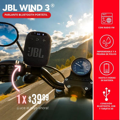 JBL WIND 3: Parlante Bluetooth