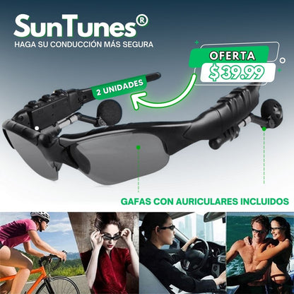 SunTunes®: Gafas de Sol Polarizadas con Bluetooth